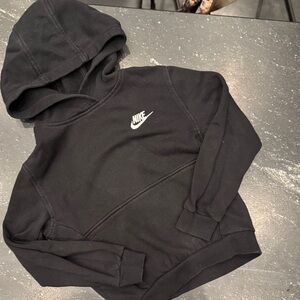 Nike kids Black Pullover Hoodie